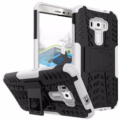 

Goowiiz Phone Case For ASUS Zenfone 3 52 ZE520KLZenfone 3 55 ZE552KL Armor Tire Texture Rugged Protection