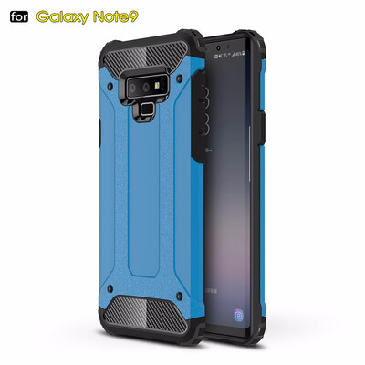 

Goowiiz Phone Case For Samsung Galaxy Note 9 King Kong Armor Fashion Bumper PC TPU Prevent falling