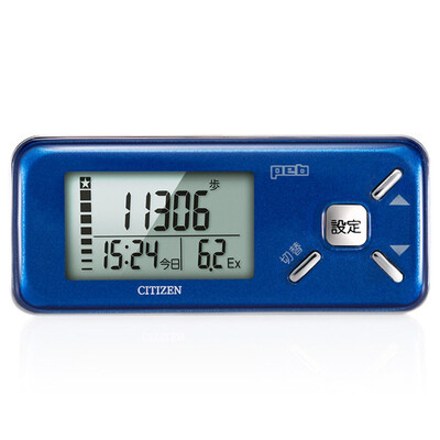 

Citizen CITIZEN Electronic pedometer blue Multifunction running watch TW610