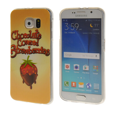 

MOONCASE Painted style Soft Flexible Silicone Gel TPU Shell Back Case Cover for Samsung Galaxy S6 a03