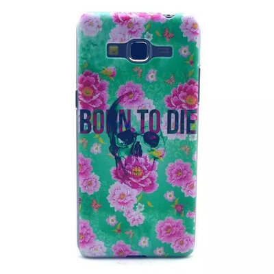 

MITI Colorful Printed Transparent Floral Flower Clear Elephant Tree TPU Case Cover For Samsung Galaxy Grand Prime G530 G5300