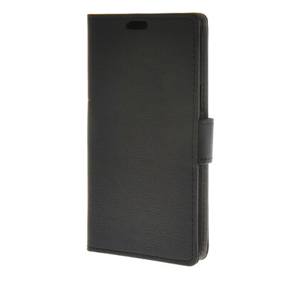 

MOONCASE Simple Leather Flip Wallet Case Card Slot Stand Back Cover for Samsung Galaxy J7 Black