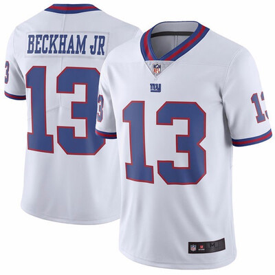 

Mens New York Giants Saquon Barkley Nike White 2018 NFL Draft Pick Game Jersey