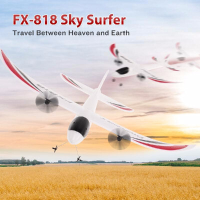 

FX-818 24G 2CH 480mm Wingspan Remote Control Glider Fixed Wing RC Airplane Aircraft RTF
