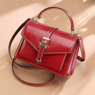 

Women Genuine Leather Shoulder Bag & Crossbody Bag & Messenger Bag