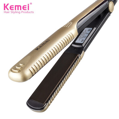 

Kemei327 New Hair Straighteners Professional Hairdressing Portable Ceramic Hair Straightener for Hair Irons for Ukl