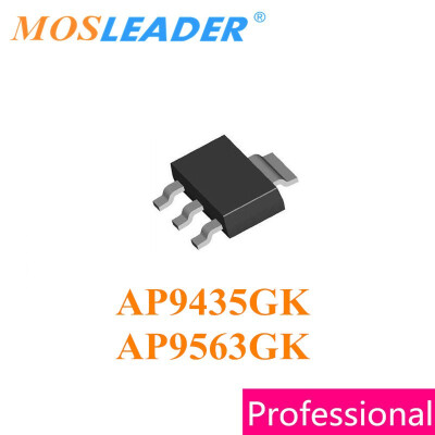 

Mosleader AP9435GK AP9563GK SOT223 100PCS 1000PCS AP9435G AP9435 AP9563G AP9563 P-Channel Made in China High quality