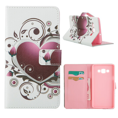 

MOONCASE ЧЕХОЛ ДЛЯ Samsung Galaxy A7 Flip Leather Wallet Card Slot Foldable Stand Feature [Pattern series] /a07