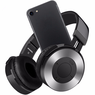 

Foldable Wireless Earphone Hifi Stereo Music Gaming Headset Support Sd Card For Mobile Phone With Mic Bluetooth Headphone