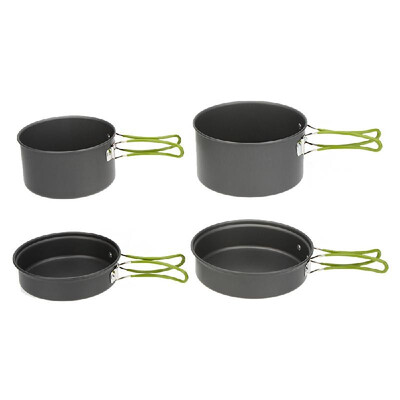

Camping & Hiking Portable Outdoor Tableware Camping Cookware 2-3 People Multifunctional Portable Cooking Set for Outdoor Stove