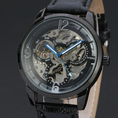 

Winner skeleton mechanical watch w223
