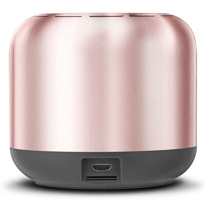 

(AbramTek) King Kong 4mini Wireless Bluetooth Speaker 4.0 Card Call Outdoor Портативный аудио мини-сабвуфер Rose Gold