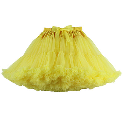 

буэнос ниньос женщин туту юбка миди pettiskirt двойной слой