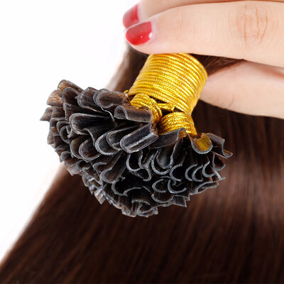 

Bhf Hair Fusion Hair Extensions 100 Brazilian Virgin Remy Hair Straight Stick U Tip 1GS 100G Pack 5Packs
