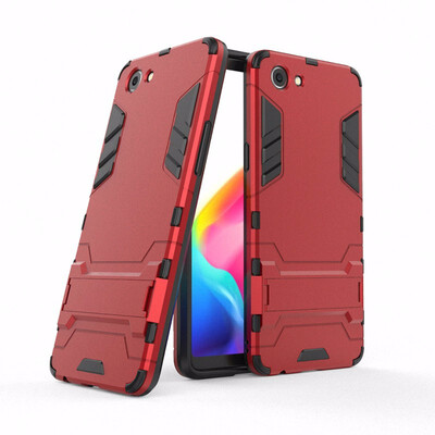 

for Oppo F7 Youth WIERSS Shockproof Hard Phone Case for Oppo Realme 1 one CPH1859 CPH1861 Armor Case Back Cover Fundas Coque