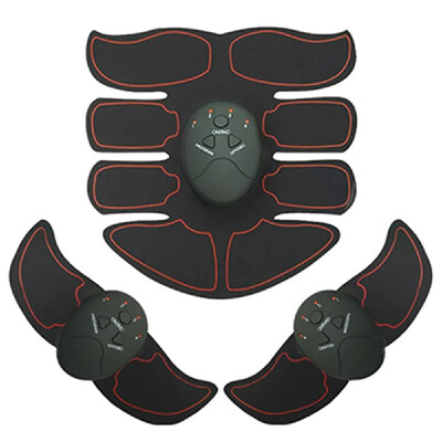 

Electric Muscle Training Machine Abdominal Arm Muscle Trainer Body Slimming Fat Burning Exerciser