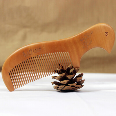 

Jingdong supermarket beauty Square natural peach comb hair care comb anti-static WT0808