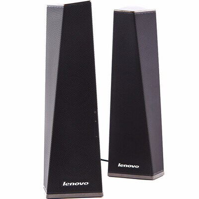 

Lenovo (Lenovo) C2520 настольного компьютера мультимедийные колонки субвуфер 2,0 полнодиапазонный четыре динамиками высокой мощности металлической сетки черный