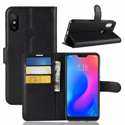 

for Xiaomi Redmi 6 Pro WIERSS Wallet Phone Case for Xiaomi Redmi 6 Pro 3GB 4GB 32GB 64GB Flip Leather Cover Case Etui Fundas