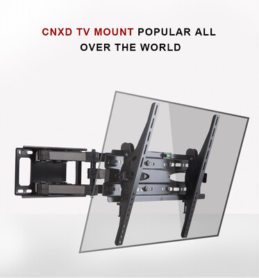 

Tilt Swivel Bracket TV Stand Articulating Full Motion TV Wall Mount Bracket