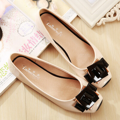 

Fashion cute square toe women flats ballet flat shoes woman