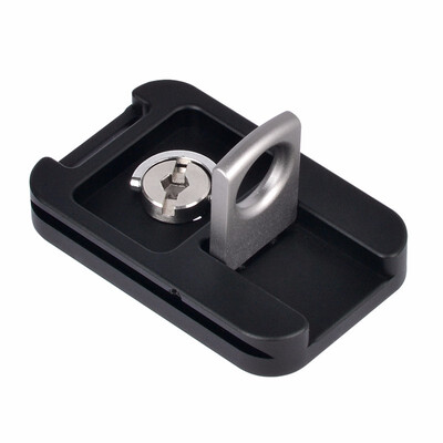 

Moveski QR-60 14 Screw Quick Release Plate With Strap Buckle And Attachment Loop