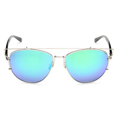 

CXSHOWE New Fashion Cat Eye Sunglasses Women Brand Designer Vintage Metal Sun Glasses Summer UV400 Glasses Oculos De Sol Feminino 9 colors