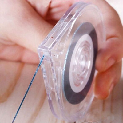 

Горячая ногтей чередование ленты линия инструментов Case стикер держатель коробки легко DIY дизайн