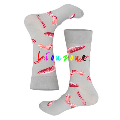

LIONZONE 2018 Happy Socks Men Women Lovers Colorido Hombre Harajuku Huevo Calcetines Para Navidad Socks Funny Gift
