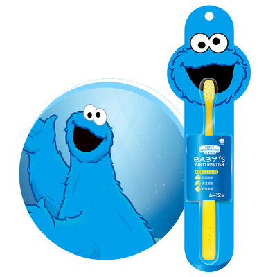 

Yunnan Baiyao Jinkoujian Childrens Toothbrush 6-12 years old Sesame Street Edition