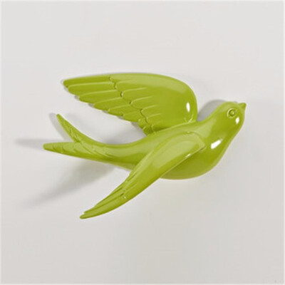 

European multicolor resin bird wall stickers decoration ornament creative wall hangings home sofa TV background walldecoration