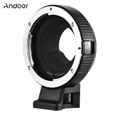 

Romacci Andoer AEF-MFT Lens Mount Adapter Ring AF Auto Focus IS Stabilization Aperture Control for Canon EFEF- Lens To M43 Came