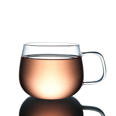 

q-tea * vatiri прозрачное стекло, чашка 300ml 10.6 оз vc0004