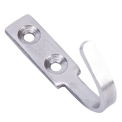 

UpperX Stainless Steel 3MM Extra Thick Hook Bathroom Toilet Hook Rustproof Kitchen Utensil Utility Hanger Heavy Duty Wall Mounted