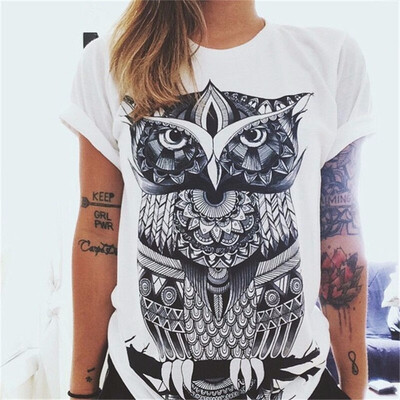 

Harajuku Tumblr Clothing T-shirts Print Punk Rock Fashion Graphic Tees Women T Shirt