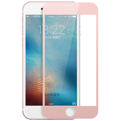

ESK iPhone6 ​​/ 6с Plus стали мембрана Apple, 6 / 6са Plus взрывозащищенной стеклянной пленки 0.15mm высокой четкости полноэкранного защита мобильного телефона фильм JM110- розового золота