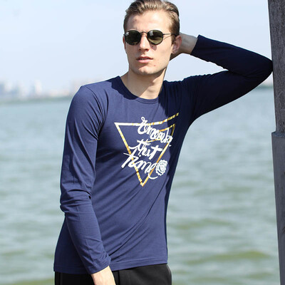 

Haizhining Qiuyi Qiuku Junior male student cotton sweater printing thin section autumn&winter thermal underwear mens bottoming shirt cotton pants set letter triangle gray 185XXXL