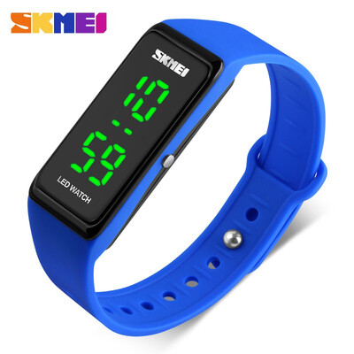 

Skmei women sport watch girls simple design LED watches female digital wrist watches 30 m water resistant relogio feminino 1265