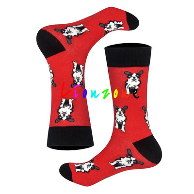

New Arrived Novelty Hosiery Socks Women Men Unisex Funky Dog Pet Pug Shiba Inu Beagle Buldog Lovely Happy Socks For Lover Gift