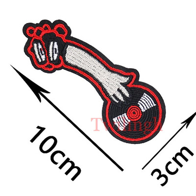 

Twilingh 1pcs Embroidery Patches Outer Space Planet Pattern Letter Iron On Patches For Clothes Badges Sticker For Jeans