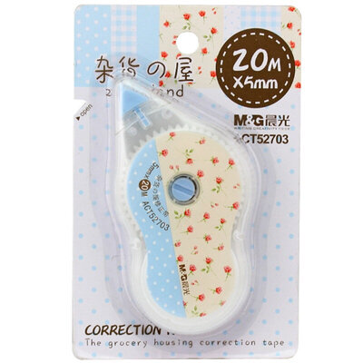 

Morning light M & G ACT52703 grocery house 20m correction belt correction belt with change color random