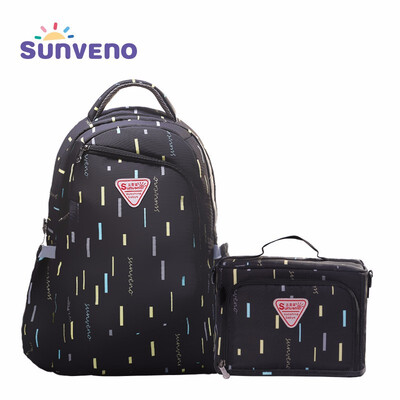 

Sunveno High-Capacity Fashion Women Backpack Waterproof Zipper Bag for Student School Bag Laptop Backpacks