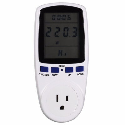 

Power Meter Measuring Outlet Socket Watt Voltage Current Analyzer
