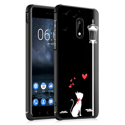

Goowiiz Fashion Phone Case For Nokia 356 Luxury 3D Cute Cartoon Slim Soft Silicone Prevent falling