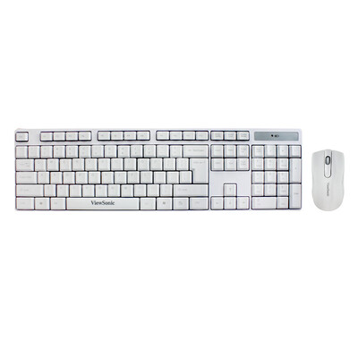 

ViewSonic CW1260 24G wireless simple fashion desktop mouse&keyboard set white