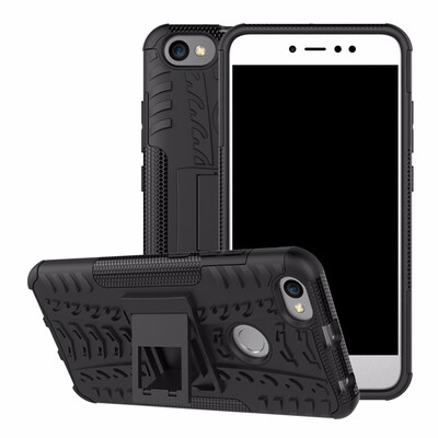 

Goowiiz Phone Case For Xiaomi Redmi Note 44X5A Armor Tire Texture Rugged Protection PCTPU Silicone