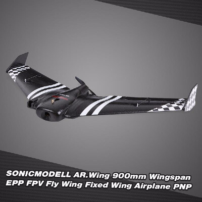 

SONICMODELL ARWing 900mm Wingspan EPP FPV Fly Wing Fixed Wing Airplane PNP