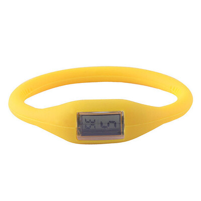 

MyMei Новые Мужские Женские Силиконовые Спортивные Цифровые Наручные Часы Watch Браслет Конфеты Цвет