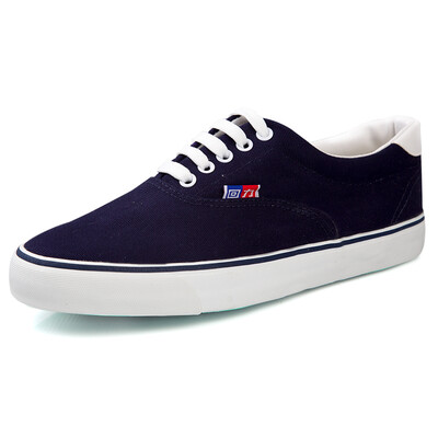 

Потяните назад / Воин пары моделей мужчин и женщин ретро холст обувь классический холст палубе обувь тренд мужская обувь WJ-2 синий 38