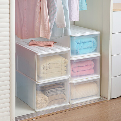 

Yimei household goods emc drawer storage cabinet cascading combination storage box clothing storage box single small trumpet YM-3818